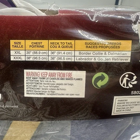 Wonder Woman DC Superhero Big Fancy Dress Up Halloween Pet Dog Costume XXL - Picture 4 of 4